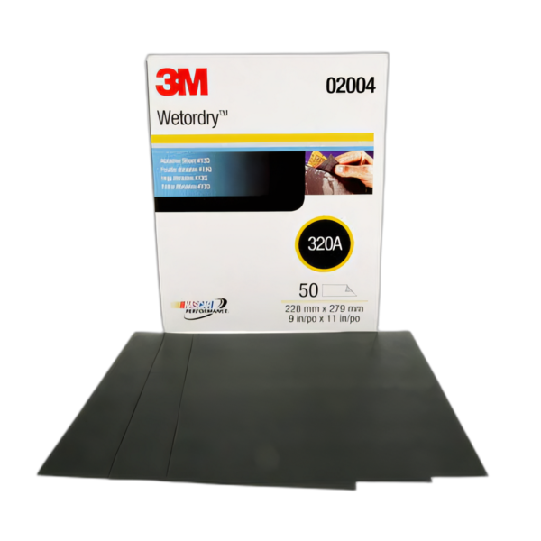 Sandpaper Sheet: 11 In X 9 In, Wetordry, Silicon Carbide, 413q - Image 2