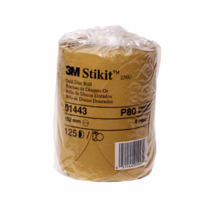 80A Gold Stikit 6" Sanding Discs Roll