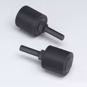 Rubber Polishing Wheel 1" x 1" x 1/4"