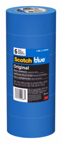 Blue Painter's Tape for Clean Edges