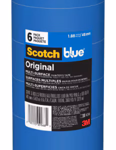 Blue Painter's Tape for Clean Edges