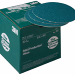 6" NH Green Corps Stikit Discs - 40 Grit