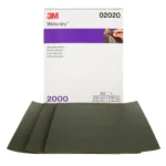 2000 Grit Wet/Dry Sandpaper Sheets - 9x11 Inches