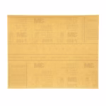 P400 Grit Gold Sanding Sheets - 9x11 Inches