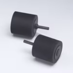 2 x 2 x 1/4" Rubber Polishing Wheel